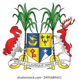 Coat of arms of Mauritius