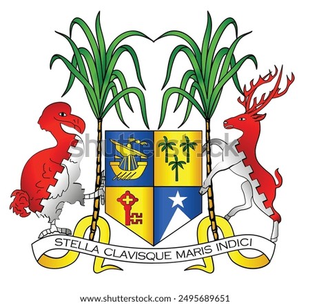 Coat of arms of Mauritius