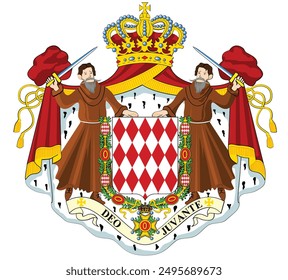 Coat of arms of Monaco