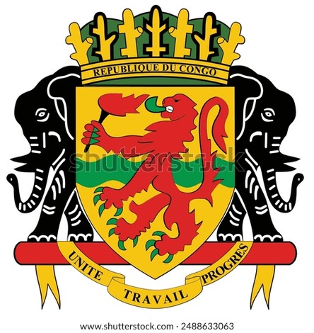 Coat of arms of Republic of the Congo