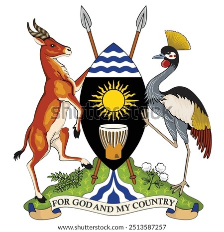 Coat of arms of Republic of Uganda
