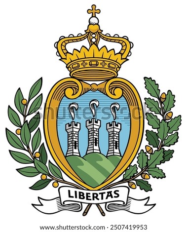 Coat of arms of San Marino