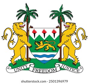 Coat of arms of Sierra Leone