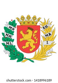 Coat of Arms of the Spanish City of Zaragoza