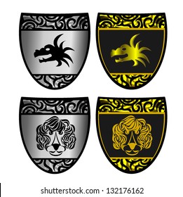 Coat of arms. Vector.