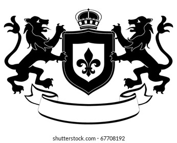 coat of arms vector