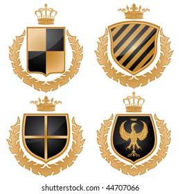 Coat of arms. Vector Illustration.