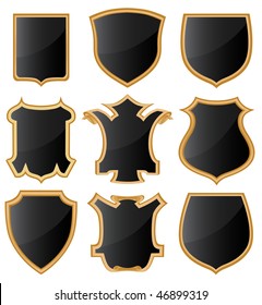 Coat of arms. Vector illustration.