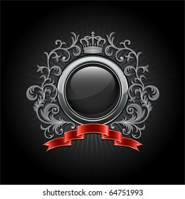 Coat of arms. Vector illustration.