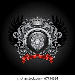 Coat of arms. Vector illustration.