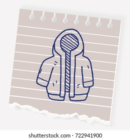 coat doodle