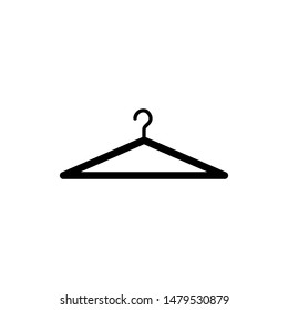 coat hanger  icon trendy flat design