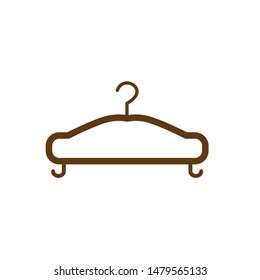 coat hanger  icon trendy flat design