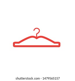 coat hanger  icon trendy flat design