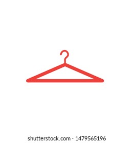 coat hanger  icon trendy flat design