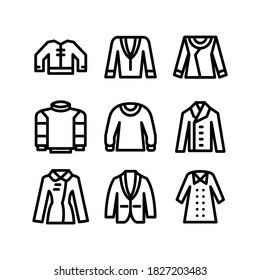 coat icon or logo isolated sign symbol vector illustration - Collection of high quality black style vector icons
