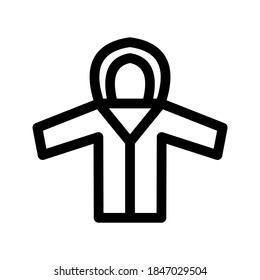 Coat icon or logo isolated sign symbol vector illustration - high quality black style vector icons
