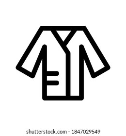 Coat icon or logo isolated sign symbol vector illustration - high quality black style vector icons
