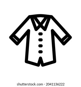 coat icon or logo isolated sign symbol vector illustration - high quality black style vector icons
