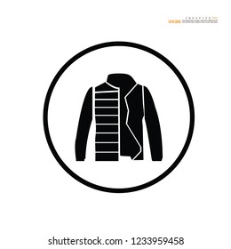  coat icon.vector illustration.