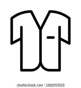 coat line icon