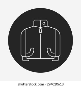 coat line icon