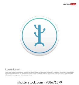 Coat Rack Icon Background icon template