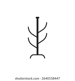 coat rack icon illustration element design