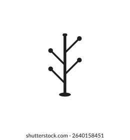 coat rack icon illustration element design