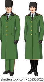 Coat special uniform for men and women