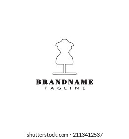 coat stand cartoon logo template icon design symbol modern isolated unique symbol