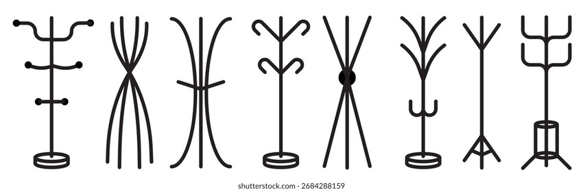 ilustração de ícones vetoriais do suporte de revestimento
