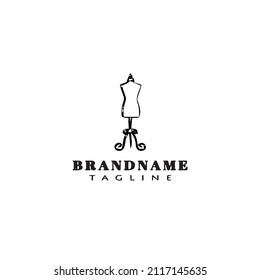 coat stands cute logo icon design template black modern isolated vector unique
