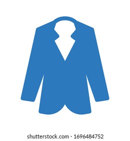 coat vector glyph  color icon 