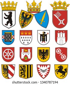 Coats of arms of cities in Germany