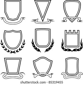 Coats of arms - Vector