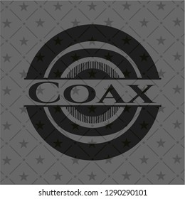 Coax black emblem