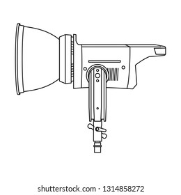 COB light illustration outlines