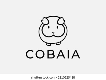 Cobaia Logo Design Template - Animal Logo