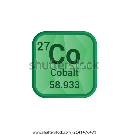 Cobalt chemical element periodic table
