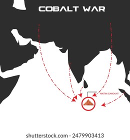 cobalt war. Nikitin seamount conflict.