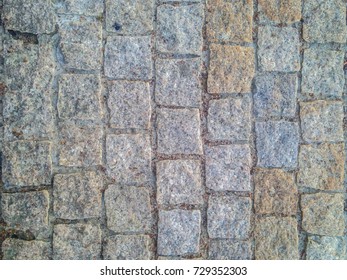 cobbled covering floor of stone textured background. stock vector illustration eps10
