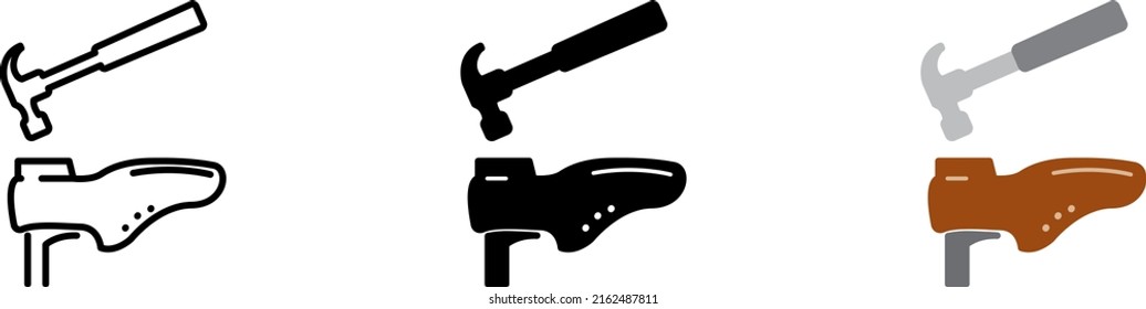 Cobbler icon , vector illustration