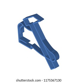 Cobbler isometric left top view 3D icon