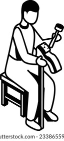 Concepto isométrico Cobblers, diseño de iconos de vectores de Shoemaking, símbolo de ocupaciones de artesanías, hobby y obras de arte Signo, ilustración de material de Creative People