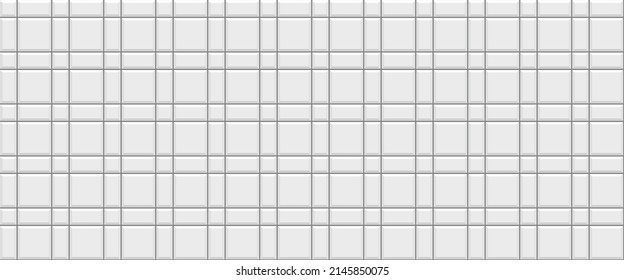Textura sin fisuras de mampostería adoquinada. Tapa de castor. Patrón de pavimento de losa. Terraza decorativa. Superficie de piedra. Fondo exterior mosaico. Piso de barro. Fondo de ladrillo de cemento. Ilustración del vector