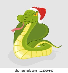 Cobra in expectation of New Year