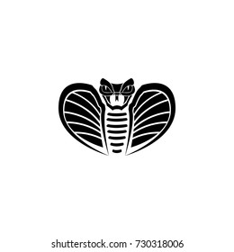 Cobra head icon on white background