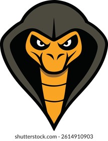 cobra head mascot logo vector art