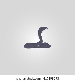 cobra icon. desert animal